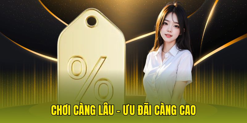 Chơi càng lâu – Ưu đãi càng cao