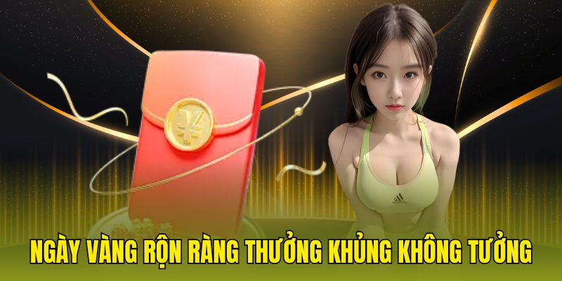 Ngày vàng rộn ràng thưởng khủng không tưởng
